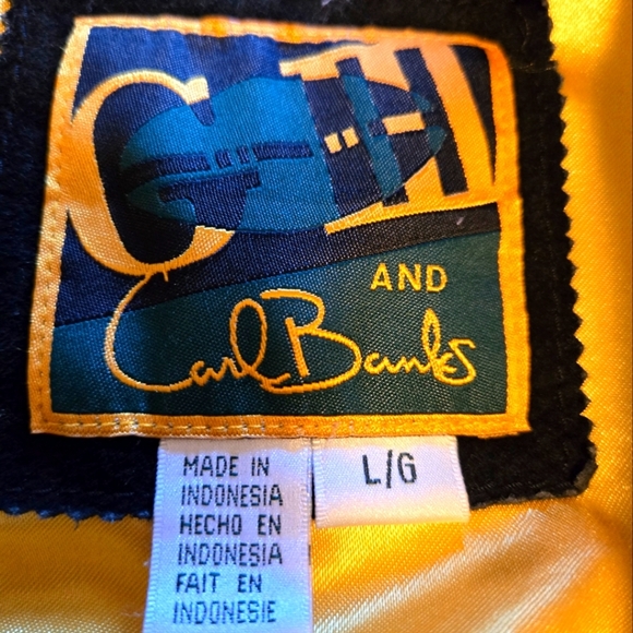 GREEN BAY PACKERS VINTAGE 1990s  SUEDE & LEATHER BOMBER JACKET. SIZE LARGE. - Picture 8 of 10